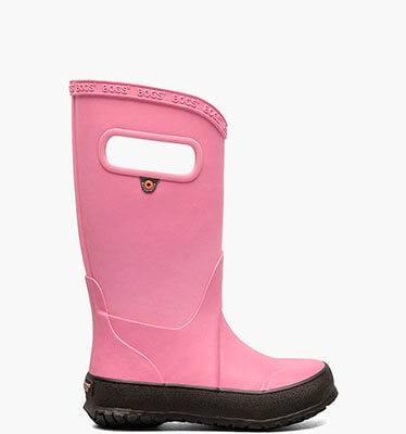 Rainboot Plush Kids' Rain Boots in Pink for $55.00