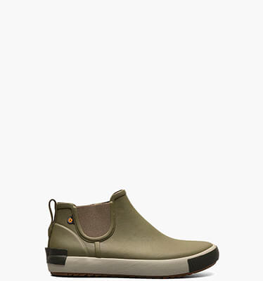 Kicker Rain Chelsea Men's Rain Boots in Army Green for $110.00