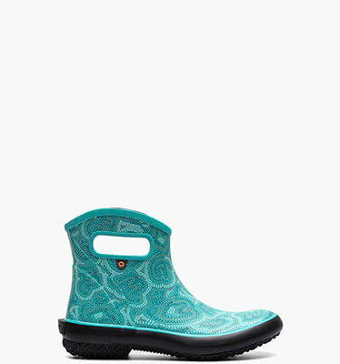 Patch Ankle Sita Women's Garden Boots in Turq Multi for $63.75