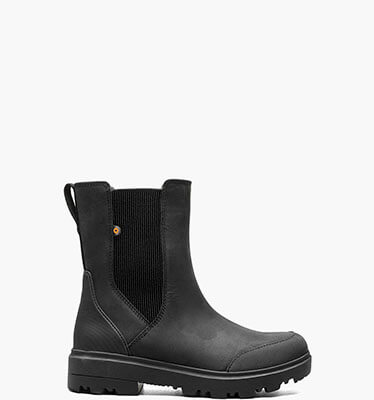 Holly Tall Leather Women's Waterproof Leather Boots in Black for $132.90