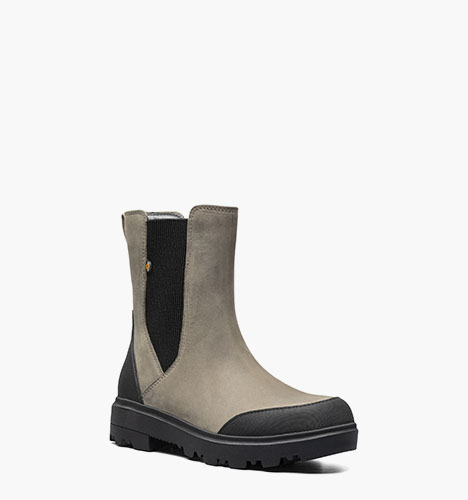Holly Tall Leather Women's Waterproof Leather Boots in Taupe for $114.99