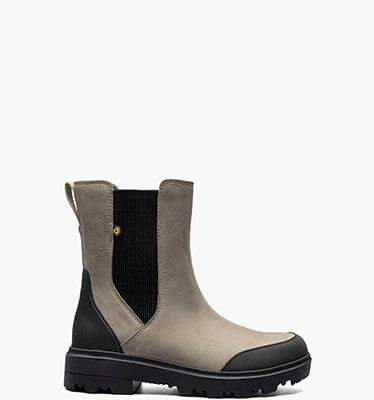 Holly Tall Leather Women's Waterproof Leather Boots in Taupe for $132.90