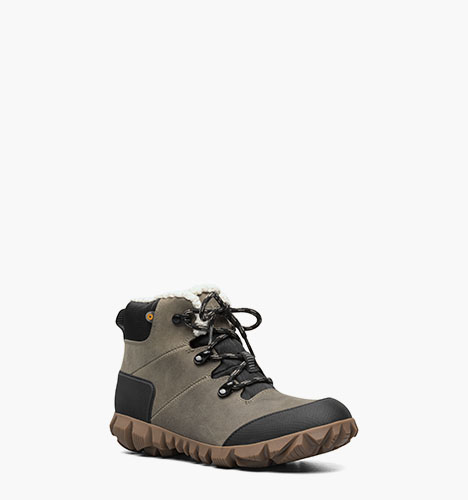 Arcata Urban Leather Mid Women's Winter Boots in Taupe for $125.99