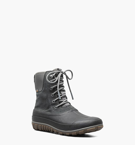 Casual Tall Leather Women's Casual Boots in Dark Gray Multi for $94.90