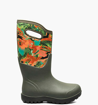 Neo-Classic Tall  Wild Brush Women's Winter Boots in Dark Green Multi for $170.00