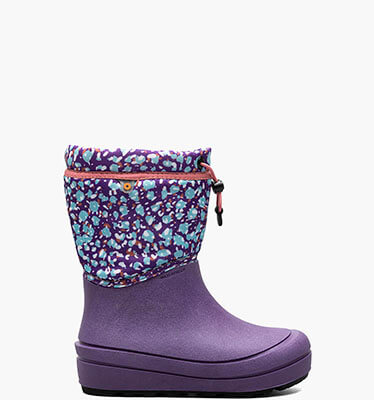 Snow Shell Animals Kids Winter Boots in Violet Multi for $75.00