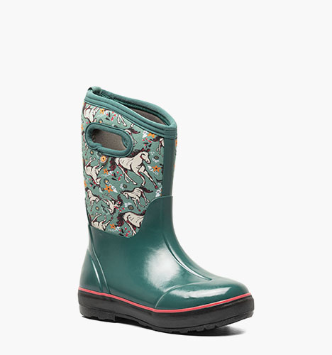 Classic II Unicorn Kids' 3 Season Boots in Teal Multi for $78.75