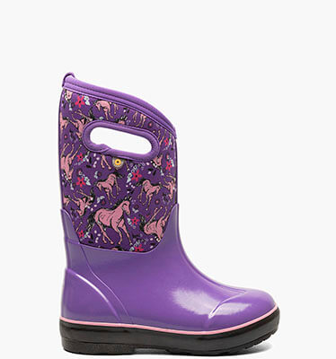Classic II Unicorn Kids Insulated Rainboots in Violet Multi for $105.00