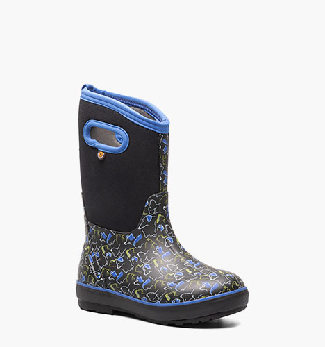 Classic II Pets Kids' 3 Season Boots in Black Multi for $78.75