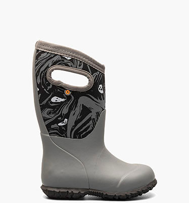 York Spooky Kids Insulated Rainboots in Gray Multi for $71.99