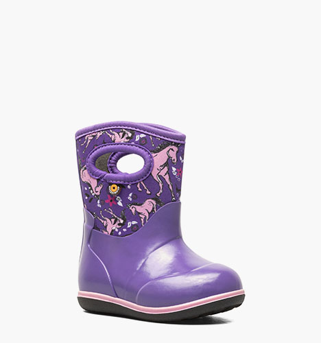 Baby Classic Unicorn Awesome Toddler Rain Boots in Violet Multi for $60.00