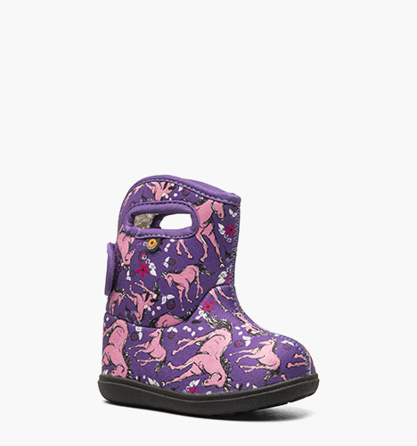 Baby Bogs II Unicorns Toddler Rain Boots in Violet Multi for $54.90