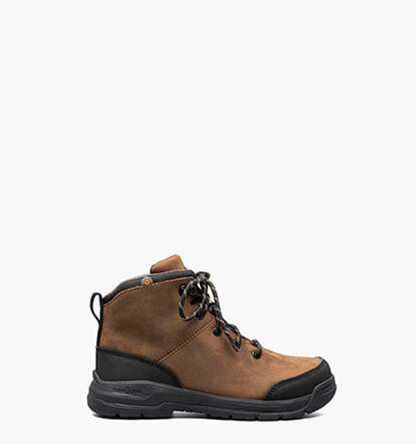Shop the BOGS Shale Leather Lace Up CT WP Women's Work Boots in Amber.