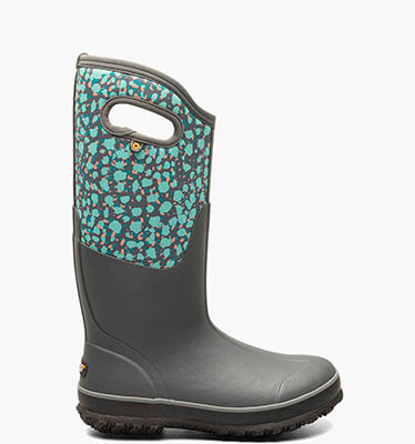 Classic Tall Animals Women's Winter Boots in Gray Multi for $123.99