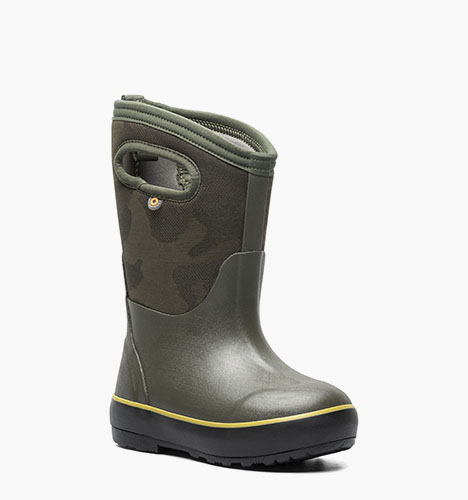 Classic II Tonal Camo Kids' 3 Season Boots in Dark Green for $78.75