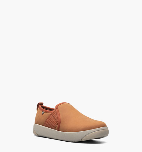 Kicker Slip On Leather Women's Shoes  in Burnt Orange for $104.90