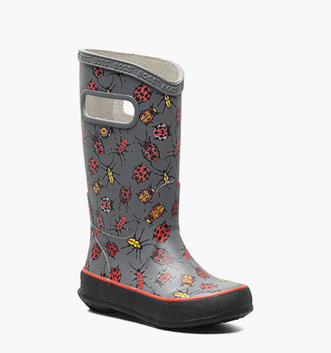 Rainboots Bugs Kid's Rainboots in Gray for $39.99