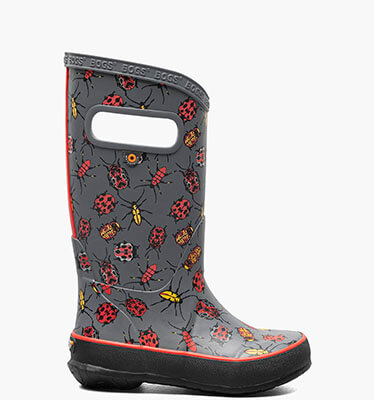 Rainboots Bugs Kid's Rainboots in Gray for $39.99