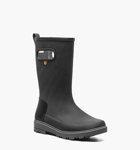 Holly Jr Tall Kid's Rainboots in Black for $59.90