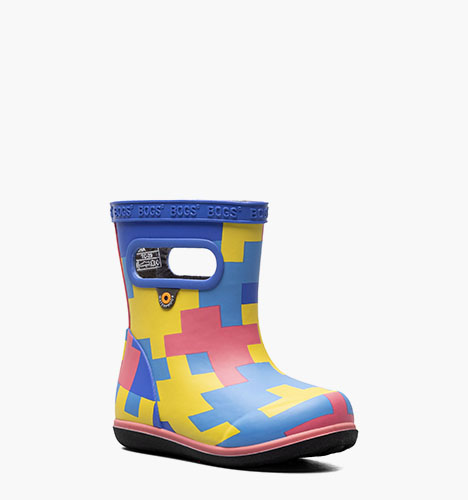 Skipper II Big Camo Kid's Rainboots in Blue Multi for $39.99