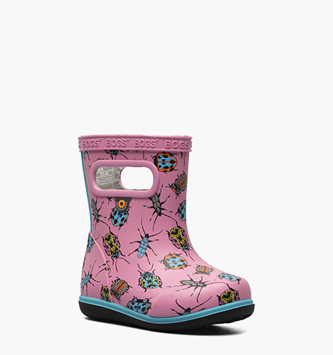 Skipper II Bugs Kid's Rainboots in Blush Pink for $44.99