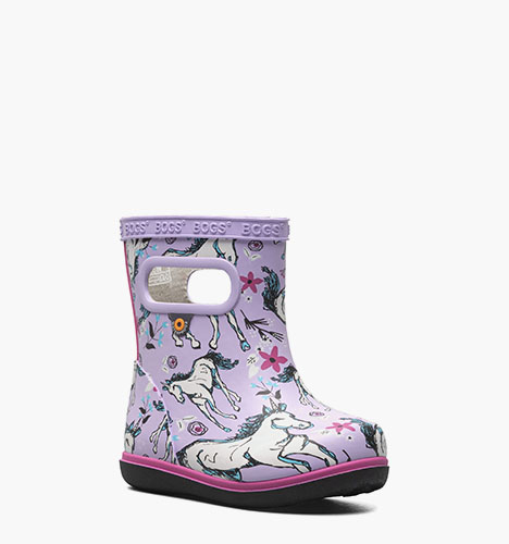 Skipper II Unicorn Awesome Kid's Rainboots in Lavr Multi for $41.99