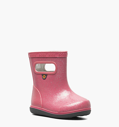 Skipper II Glitter Kid's Rainboots in Pink for $41.99