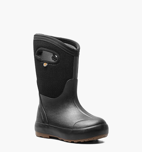 Classic II Cracks Kid's Insulated Rainboots in Black for $74.99