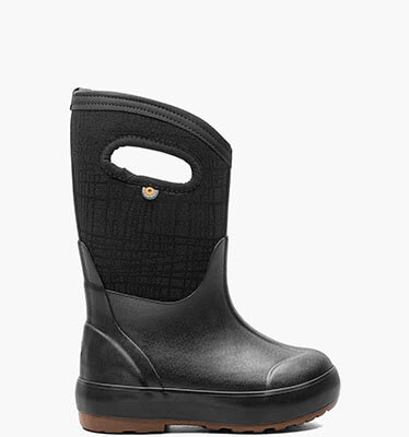Classic II Cracks Kid's Insulated Rainboots in Black for $74.99