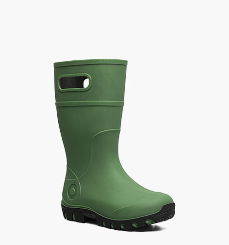 Essential Rain Tall Kids Rainboots in Grass for $70.00