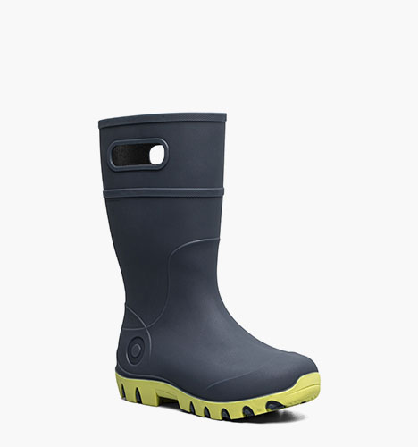 Essential Rain Tall Kids Rainboots in navy multi for $70.00