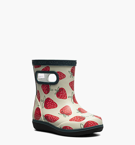 Skipper II Strawberries Kids Rainboots in Moss Multi for $60.00