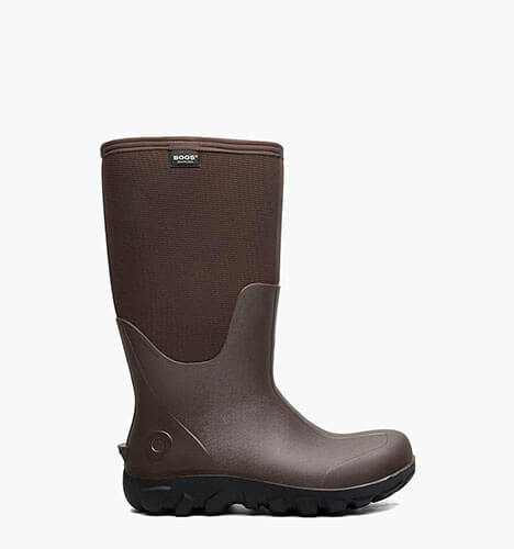 Classic Seamless Tall Men's Farm Boots in Brown for $160.00