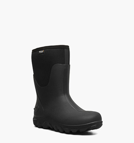Classic Seamless Mid Men's Farm Boots in Black for $165.00