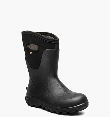 Classic Seamless Mid Women's Farm Boots in Black for $170.00