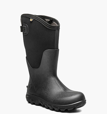 Classic Seamless Tall Adjustable Calf Women's Farm Boots in Black for $185.00