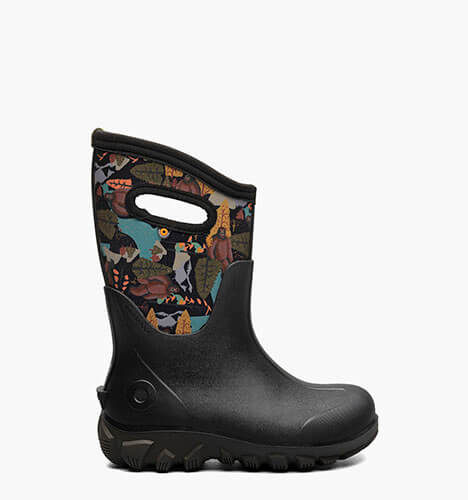 Classic Seamless Yeti Kids' Winter Boots in Black Multi for $110.00
