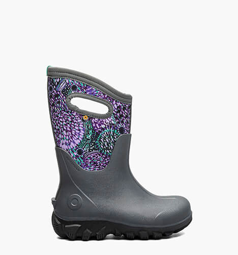 Classic Seamless Dandelion Kids' Winter Boots in Dark Gray Multi for $110.00
