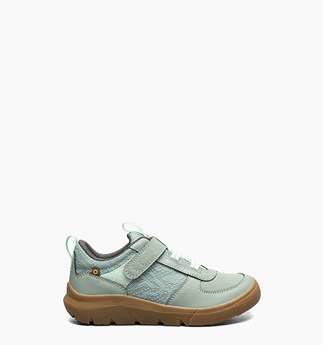 Skyline Kicker Low Kids Slip Ons in Mint Green for $75.00