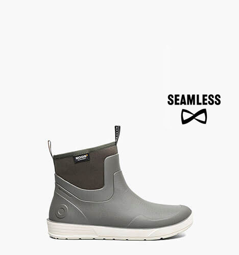 Rockaway Seamless Chelsea Men's Slip On Boots in Gray Multi for $150.00