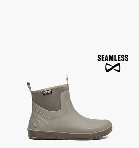 Rockaway Seamless Chelsea Men's Slip On Boots in Taupe Multi for $150.00