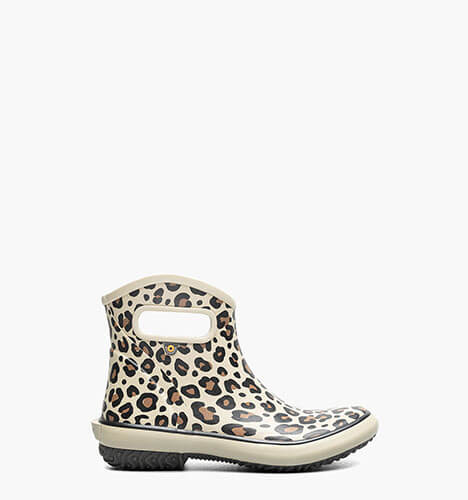 Patch Ankle Leopard Women's Garden Boots in Taupe Multi for $85.00