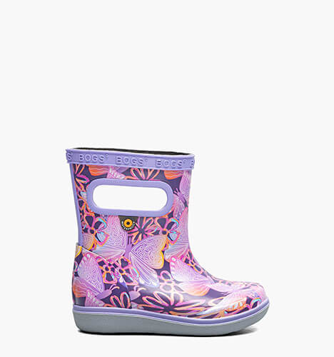 Skipper II Solar Butterfly Kids' Rainboots in Purple Multi for $60.00