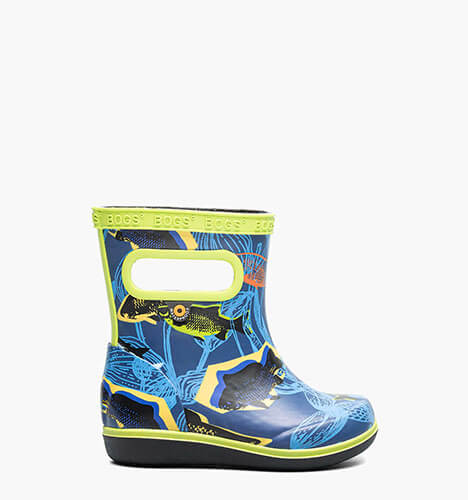 Skipper II Fish Kids' Rain Boots in navy multi for $60.00