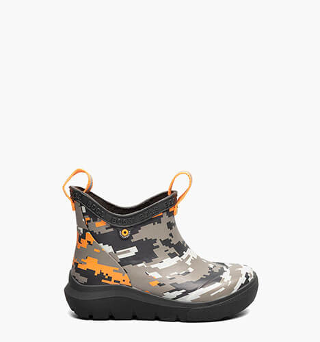 Skyline Rain Chelsea Pixel Camo Kids' Rain Boots in Tan Multi for $75.00