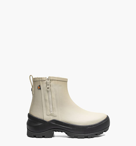 Piper Zip Women's Rain Boots in Oatmeal for $150.00