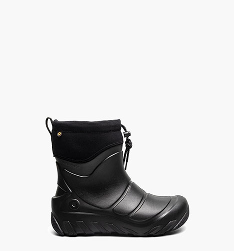 Boga Boot Mid Unisex Slip On Boots in Black for $135.00