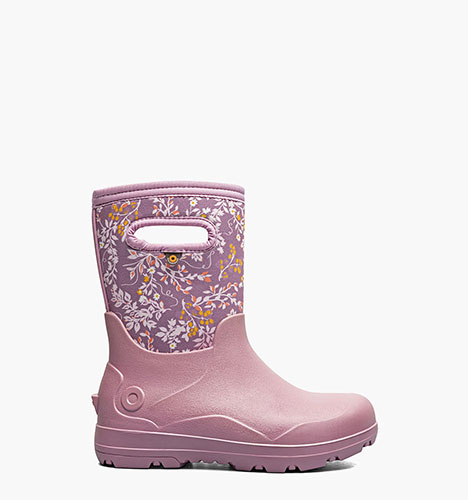 York Seamless - Demure Floral Kids' Winter Boots in Pink for $100.00
