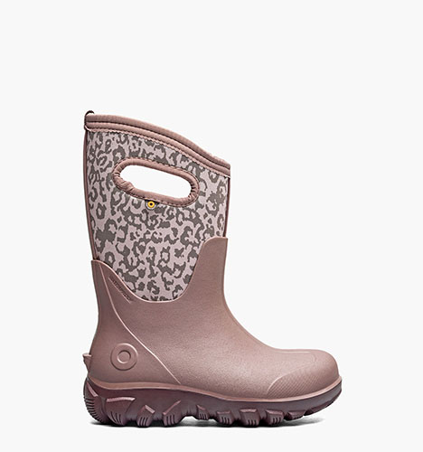 Classic Seamless - Glitter Leopard Kids' Winter Boots in Rose for $110.00
