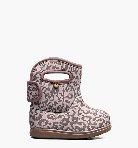 Baby Bogs II - Glitter Leopard Baby Boots in Rose Multi for $75.00